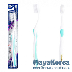 [DR. NANOTO] Зубная щетка НАНОЧАСТИЦЫ СЕРЕБРА Dr.NanoTo Nano Silver, цвет в ассортименте
