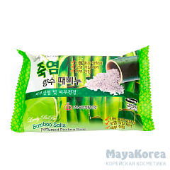 MEDIBEAU Bamboo Salt Perfumed Peeling Soap, 120g Мыло с отшелушивающим эффектом парфюмированное с бамбуковой солью, 120г, MEDIBEAU