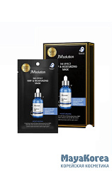 JM SOLUTION THE EFFECT NMF & MOISTURIZING MASK Увлажняющая тканевая маска с аквасилом и пептидами 24мл