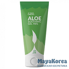 J:on Гель универсальный с алоэ - Face & body aloe soothing gel, 200мл