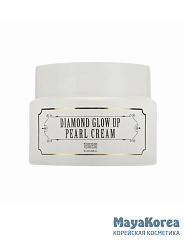 TENZERO DIAMOND GLOW UP CREAM Увлажняющий крем для сияния кожи с алмазной пудрой 80гр