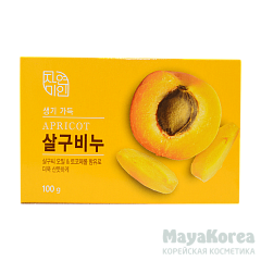 МКН Soap Мыло абрикосовое, 100 гр Rich Apricot Soap 100g 100гр