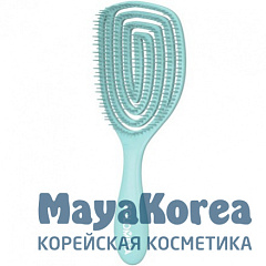 [SOLOMEYA] Расческа для сухих и влажных волос АРОМАТ ЖАСМИНА Solomeya Wet Detangler Brush Oval Jasmine MZ0011
