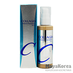 ENOUGH COLLAGEN MOISTURE FOUNDATION #21 Увлажняющий тональный крем с коллагеном #21 100мл