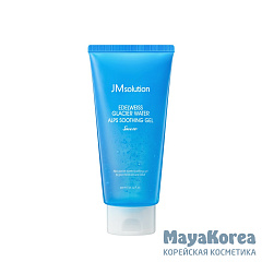 JMSOLUTION EDELWEISS GLACIER WATER ALPS SOOTHING GEL SNOW Увлажняющий гель для лица 300мл