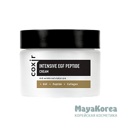Крем с пептидами и EGF для регенерации кожи, 50мл, COXIR COXIR Intensive EGF Peptide Cream, 50ml