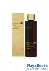DEOPROCE SNAIL RECOVERY TONER Восстанавливающий тонер с муцином улитки 210мл