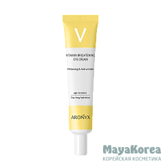 ARONYX Тонизирующий витаминный крем для кожи вокруг глаз с пептидами (40мл) / Aronyx Vitamin Brightening Eye Cream