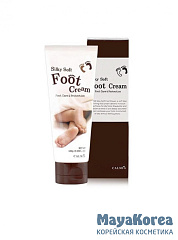 Питательный крем для ног с маслом макадамии SILKY SOFT FOOT CREAM 100 гр.