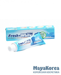 LION "Фреш энд Вайт" Зубная паста "Extra Cool Mint" мятная прохлада 160 гр/72 шт/уп,